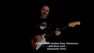 A Thousand shades - Ozzy Ousborne - Jeff Beck solo