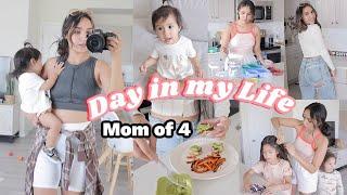 Day In the Life as a Mom of FOUR  FULL DAY ROUTINE