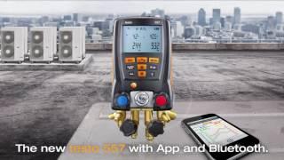 The testo 557 Digital Manifold - Now with Bluetooth and easy to use App