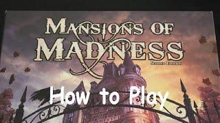 Learn How to Play Mansions of Madness 2nd Edition in 18 Minutes