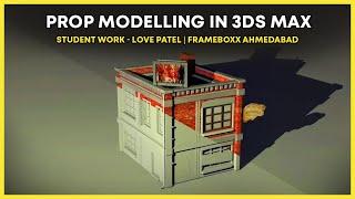 3D Prop Modelling | Student Work- Love Patel | Frameboxx Ahmedabad