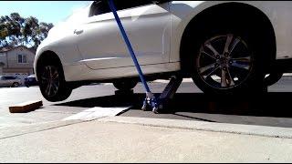 ZF1 CRZ on Jack Stands