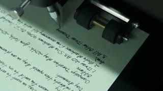 Father's Day Thank You Card Writing for Your Business Partners | iAuto Automatic Handwriting Machine