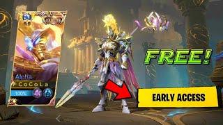 NEW ALPHA COLLECTOR SKIN MECHA-KING PERSEUS SKIN IS HERE!! (early access)