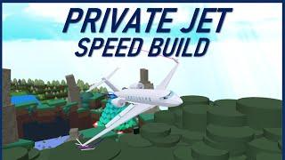 LavaFlows Private Jet Speed build | Build A Boat For Treasure ROBLOX