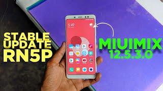 MIUIMIX 12.5.3 0 Stable Android 10 Update on Redmi Note 5 Pro | Worth to Flash?