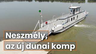 Neszmély: az új dunai komp