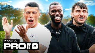 TOTTENHAM'S PEDRO PORRO TAKES ON DANNY AARONS & HARRY PINERO ️ PRO VS PRO:DIRECT 