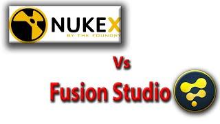NUKE vs FUSION STUDIO 17 Compositing || Advanced Compositing in NUKE vs FUSION STUDIO 17