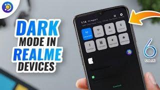 Dark MODE in realme Devices on ColorOS 6 ( Realme Modifications without Any App )