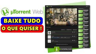 UTORRENT WEB ! COMO FAZER DOWNLOAD PELO UTORRENT !