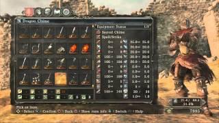 Dark Souls 2 Weapon & Armor Showcase