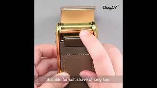 How To Use CkeyiN Electric Rechargeable Shaver Razor For Men RC107