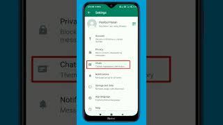 How To Enable Dark Mode In WhatsApp |  Dark Theme In WhatsApp #shorts #youtubeshorts