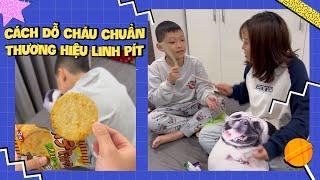 Cách Dỗ Cháu Mang Chuẩn Thương Hiệu Linh Pít | Pít Ham Ăn | #Shorts