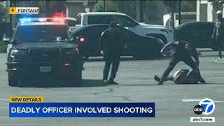 Man armed with pipe punched by officer in deadly Fontana police shooting