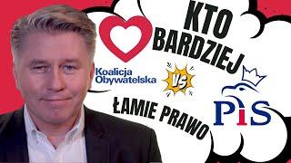 KTO BARDZIEJ ŁAMAŁ PRAWO - PiS CZY KO? KTÓRE RZĄDY POZWALAJĄ SOBIE NA WIĘCEJ | PRAWEM I ROZUMEM #3