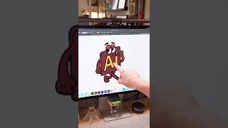 This mascot logo design might just get me into trouble 