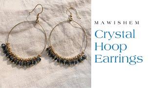 Easy Hoop Earrings | Memory Wire | DIY