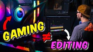 PC GAMING NON è per VIDEO EDITING!