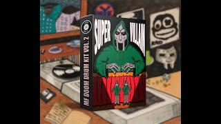 (FREE) MF DOOM DRUM KIT 2025 Vol. 2 - "SUPER VILLAIN" #mfdoomtypebeat #drumkit