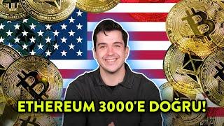 Ethereum 3000'e Doğru  FED'den Beklenen İndirim  ABD Rezervinde Bitcoin de Olacak 