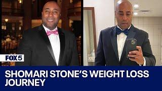 Shomari Stone shares weight loss journey