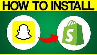  How to Install Snapchat Pixel on Shopify (With Conversion Tracking)