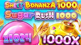 BONUS BUYS ON SUGAR RUSH 1000 and SWEET BONANZA 1000 !!!!!