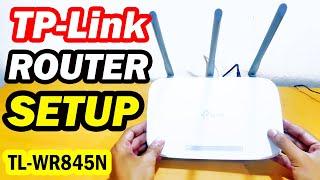 TP-Link TL-WR845N Setup and Full Configuration