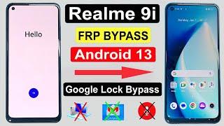 Realme 9i FRP Bypass Android 13 | Realme 9i 5G (RMX3612) Google Account Bypass | Realme RMX3491 FRP