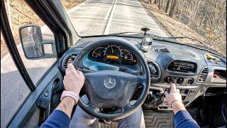 2003 Mercedes Sprinter [2.7 CDI 156 HP] | POV Test Drive #1081 Joe Black