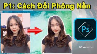 Cách dùng Photoshop 2020 #1| Cắt Ghép  nhân vật vào cảnh nhanh nhất với photoshop