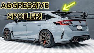 Rear Spoilers for the 2023+ HONDA CIVIC TYPE R!