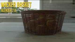 Modeling Exercise: Wicker Basket | Blender 2.8