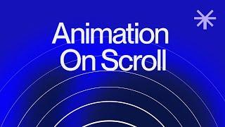 Scrolling Animation Websites - Inspiration