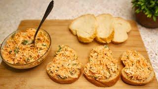 Cheap carrot spread! healthy and fast! You've never eaten such a delicious appetizer!