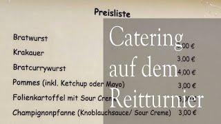 Catering auf dem Reitturnier mit Felix Heinrich