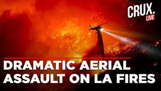 LIVE Los Angeles Fires | California Wildfire Live | Palisades Fire | Fire Spreads To Brentwood | US