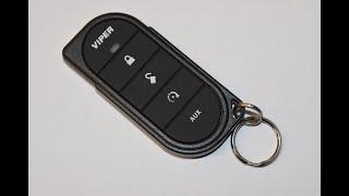 VIPER 7656V Key Fob Battery Replacement - EASY DIY