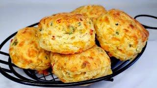 Flavorful cheese scones | recipe