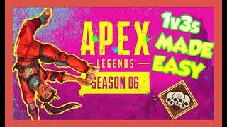 How to 1v3 in Season 6|Most important tips |Apex Legends Season 6