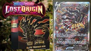 Can We Pull Giratina V Alternate Art?? | Pokemon Lost Origin Elite Trainer Box Opening !