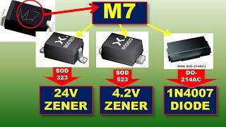 {547} M7 SMD CODE to Part Number & Datasheet