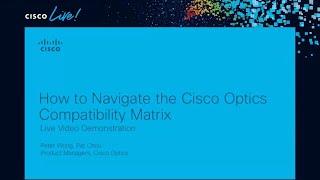 How to Navigate the Cisco Optics Compatibility Matrix