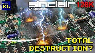 ZX Spectrum 128K "Toastrack" Mega Repair (Part 1)