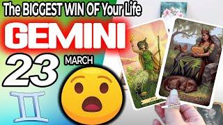 Gemini  ITS COMINGThe BIGGEST WIN OF Your Life horoscope for today MARCH 23 2024  #gemini