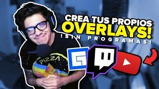 OVERLAYS PARA OBS Y TWITCH SIN PROGRAMAS | Tutorial | UrbVic