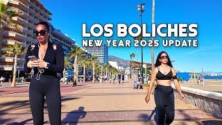 Los Boliches Fuengirola Spain New Year January 2025 Update Wonderful Day Costa del Sol | Málaga [4K]