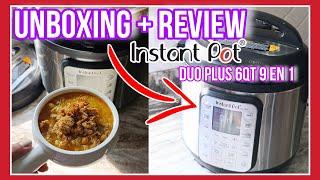 UNBOXING + REVIEW INSTANT POT DUO PLUS 6QT 9 EN 1 olla  Haciendo Garbanzos // Cocina Con Nelu